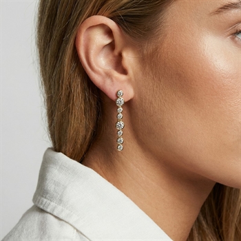 Sif Jakobs - Sardinien Lungo øreringe forgyldt sølv