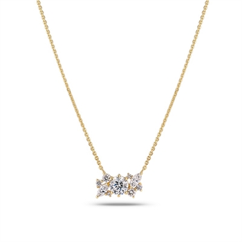 Sif Jakobs - Lovere Diamant halskæde i 14 kt guld m. 0,58 ct Lab-grown