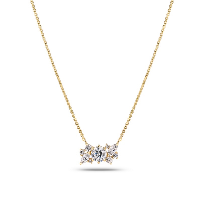 Sif Jakobs - Lovere Diamant halskæde i 14 kt guld m. 0,58 ct Lab-grown