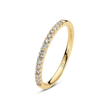 Alba diamant ring med 0,23 ct i 14 kt guld – Sif Jakobs
