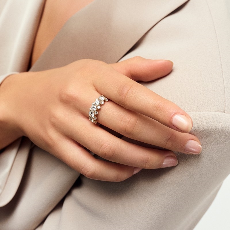 Sif Jakobs - Fior Diamantring i 14 kt guld m. 1,22 ct Lab-grown