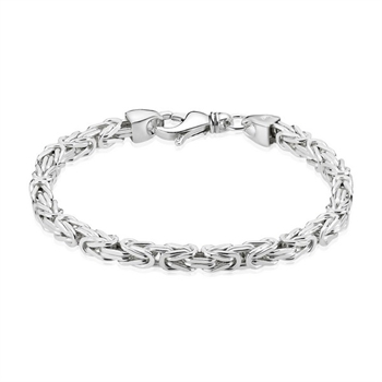 Kongekæde armbånd  i sterlingsølv 925s.