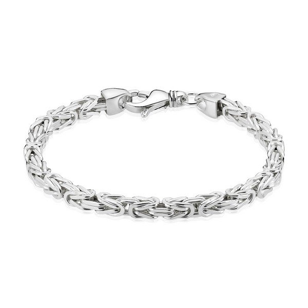 Kongekæde armbånd  i sterlingsølv 925s.