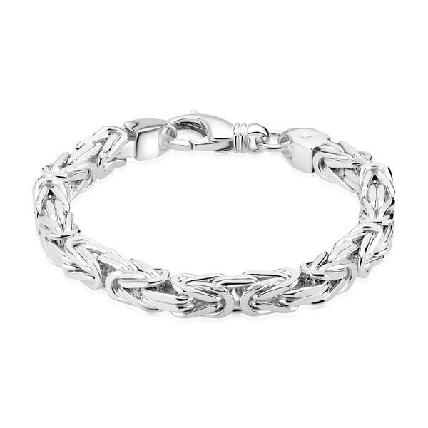 Kongekæde armbånd  i sterlingsølv 925s.