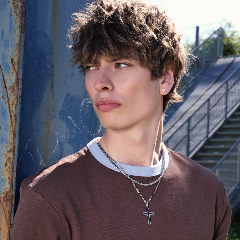 Halskæde i rustfrit stål, et enkelt og maskulint smykke