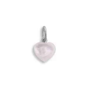 Small Souvenir Heart i sølv af Jane Kønig