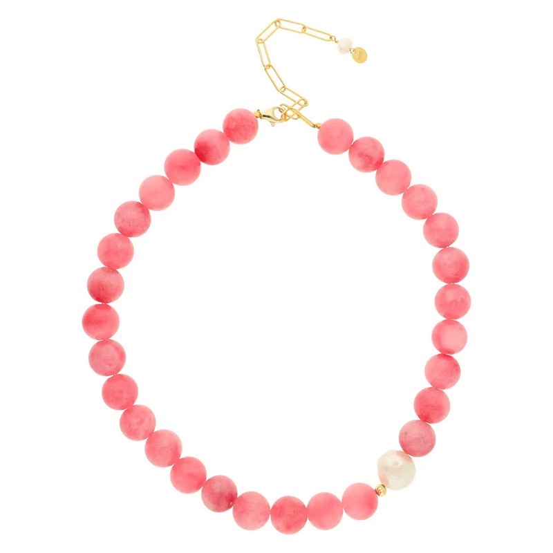 Sienna Coral halskæden fra Nuni Copenhagen