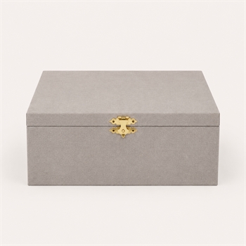 stort smykkeskrin fra Pico i farven Ash Grey