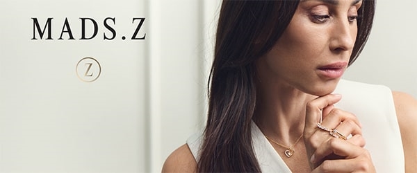 Guld hjerter fra Mads Z hos Guldcenter.dk