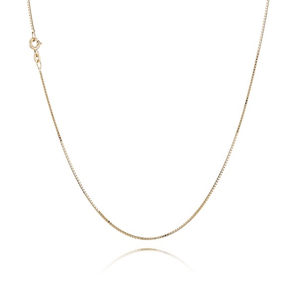 Venezia 14 kt. guld halskæde - 38 cm-1,0mm