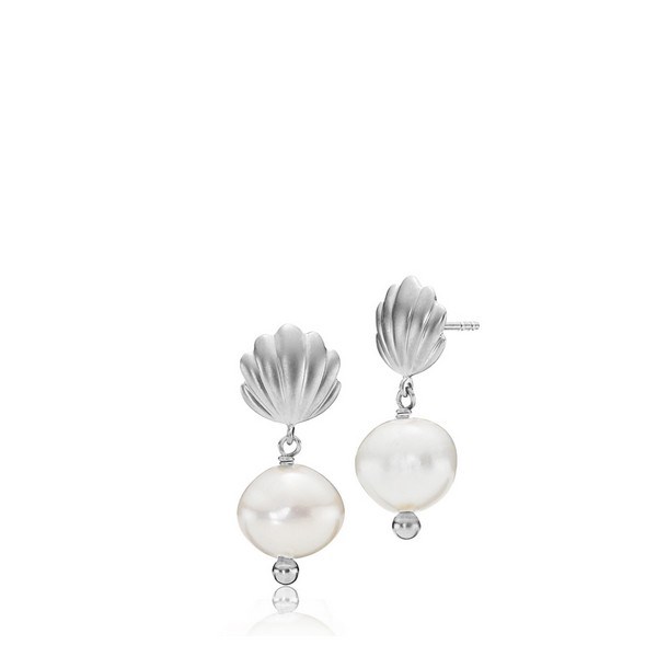 Billede af Izabel Camille - Isabella ørestikker m. perler i sølv**