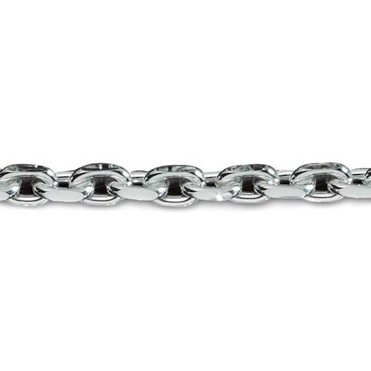 Anker Facet I Sølv-45 Cm-0,40mm