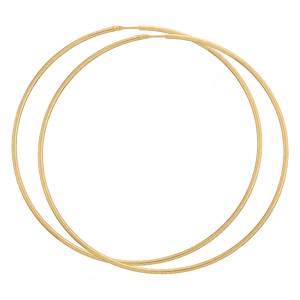 Guld Creoler Ø75 - 8-14 kt