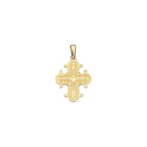Dagmarkors i 8-14 karat guld - 20x17 mm