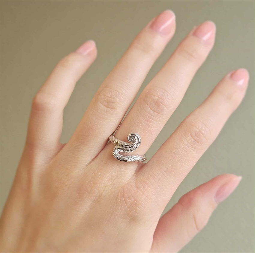 Studio Z - Wave ring i sølv 7140845