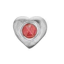 Christina collect sølv element - Ruby Heart - 603-S2