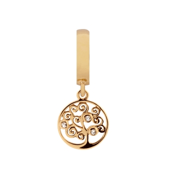 Billede af Christina Collect forgyldt charms - Tree Of Life