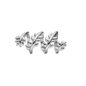 Sølv charm - TWISTING LEAFS - Christina Jewelry 630-S87