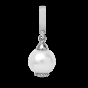 Christina Watches sølv charms perle drop - 610-S09White