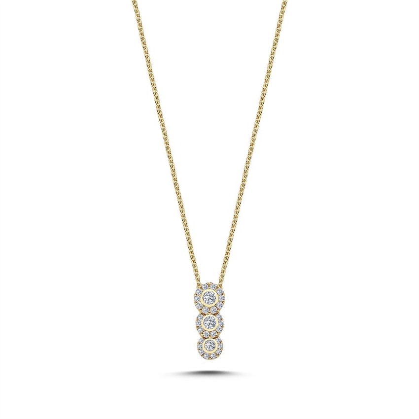 Dutchess diamant vedhæng i 14 kt guld V2450 028