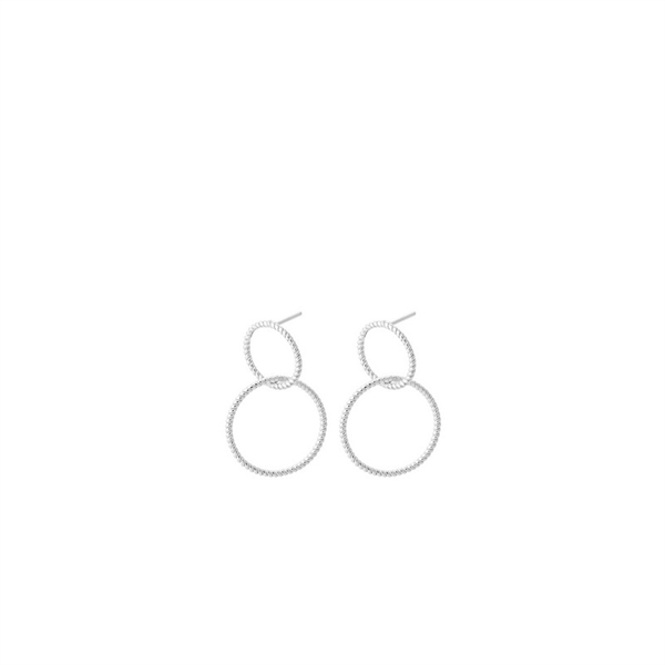 Double Twisted øreringe af Pernille Corydon | E-255-S