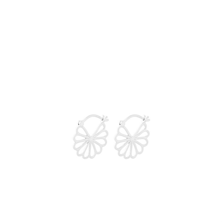 Small Bellis øreringe i sølv Pernille Corydon E-326-S