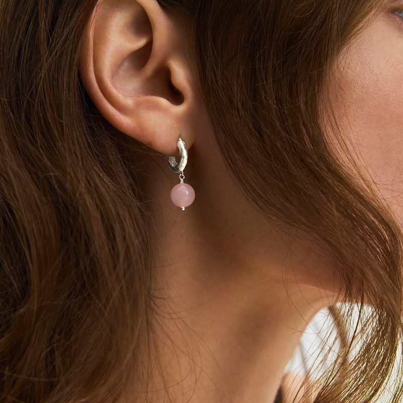 Pernille Corydon - Blush øreringe i sølv