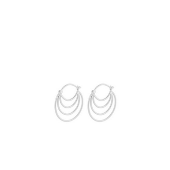 Pernille Corydon - Silhouette øreringe i sølv