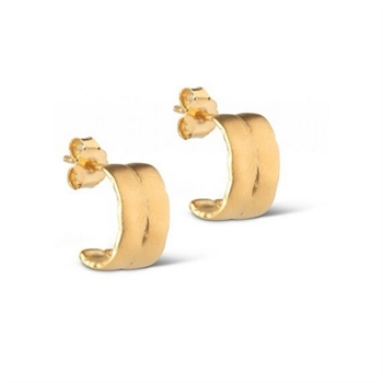 Agnes hoops i sølv fra Enamel Copenhagen