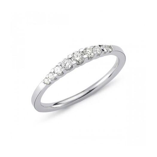 14kt Empire Diamantring i 14 kt Hvidguld med 0,24ct.