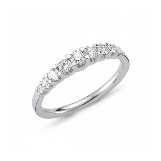 Se 14kt Empire Diamantring i 14kt hvidguld med 0,43ct. hos Guldcenter.dk