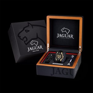 Jaguar - Herre Special Edition Chrono i rosegold m. guldduble og sort
