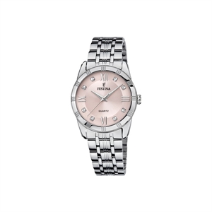 Festina MADEMOISELLE dameur i stål m rosa F16940/C