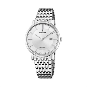 Festina - SWISS MADE Herreur i stål F20018/1