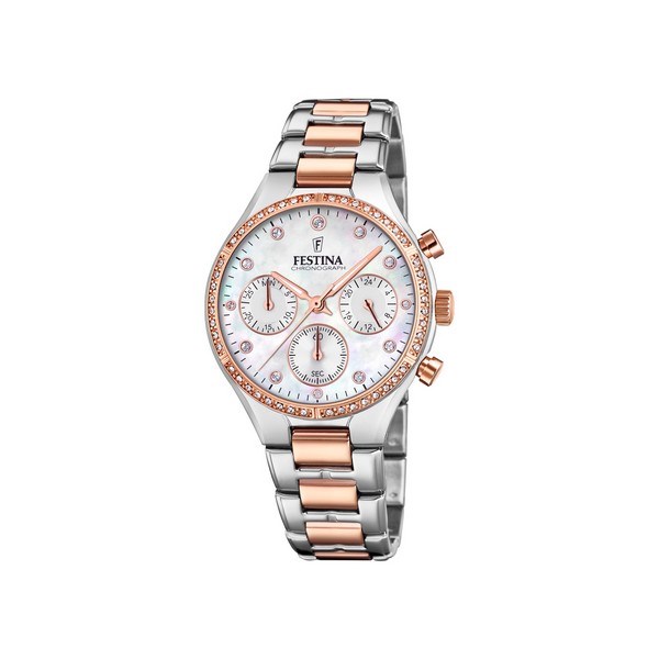 Billede af Festina - Boyfriend Collection i bi-color rosa gulddouble