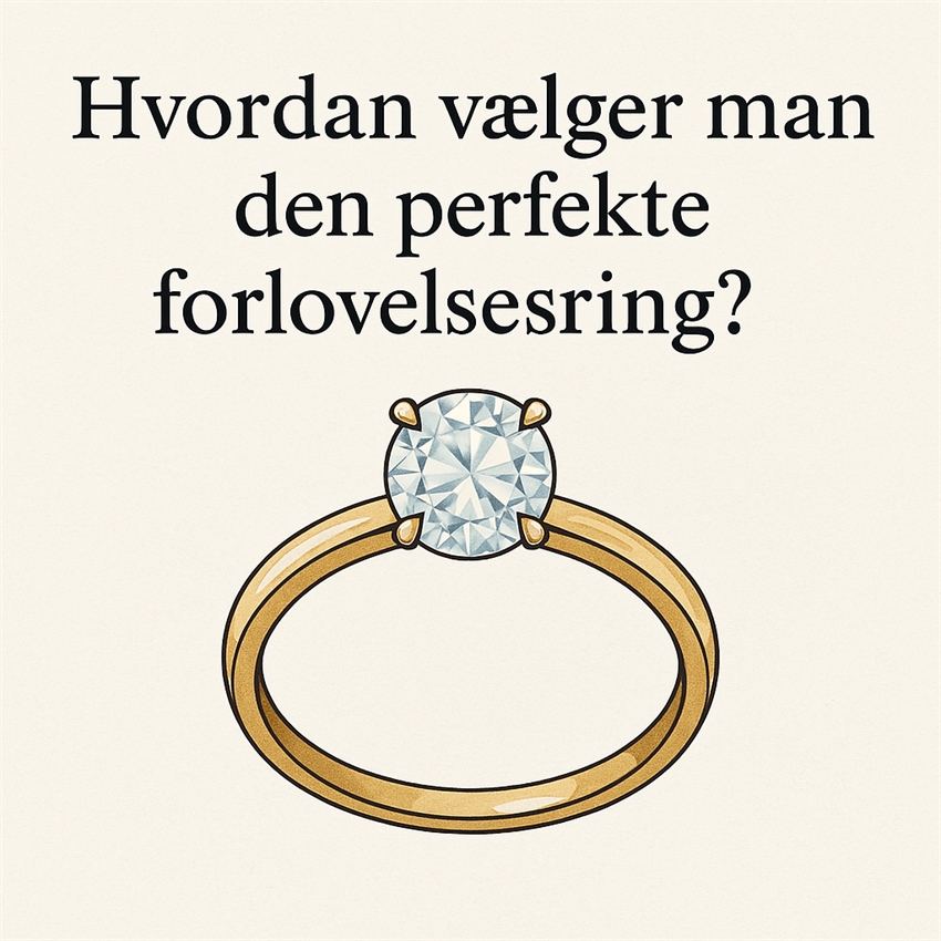 Hvordan vælger man den perfekte forlovelsesring?