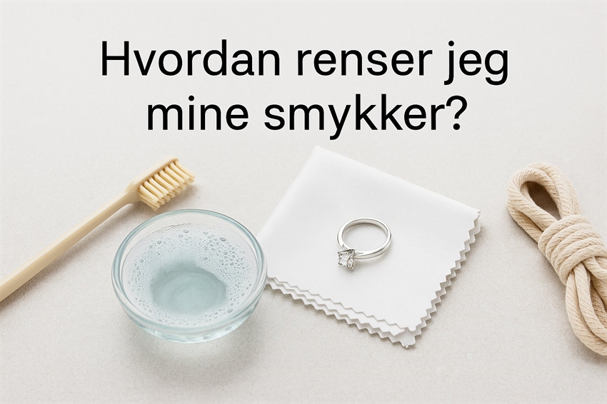 Hvordan renser jeg mine smykker?