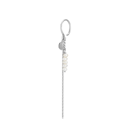 Sistie - Beach ørering i sølv med perler