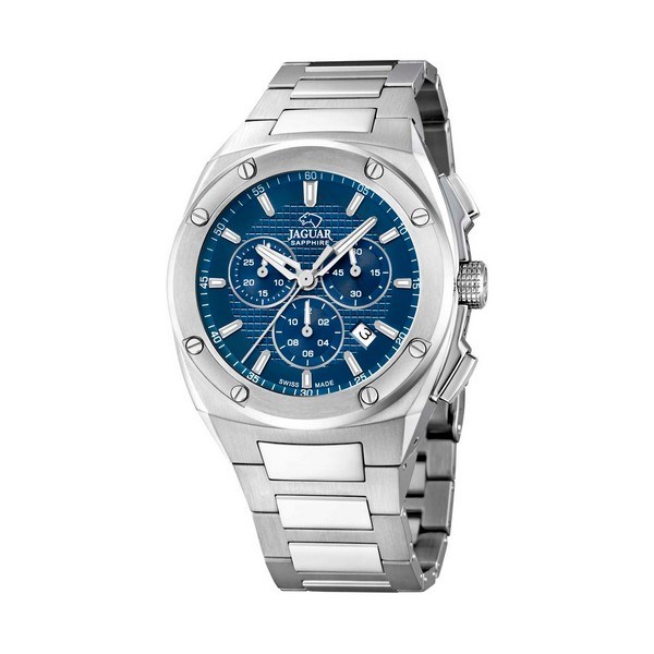 Jaguar - Executive Chrono ur i stål og blå | J805/B
