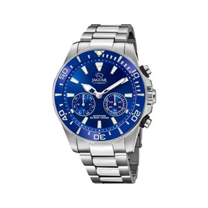 Herre Hybrid Diver ur i stål med blå skive | J888/1