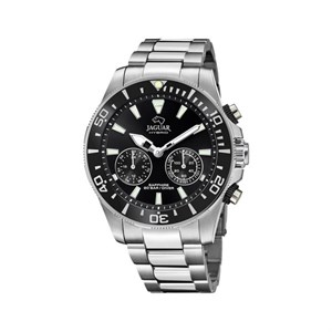 Herre Hybrid Diver ur i stål med sort skive | J888/2 