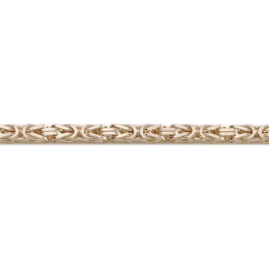 Kongekæde 14 Kt Guld Armbånd 18 5 Cm 6 80mm Fra BNH