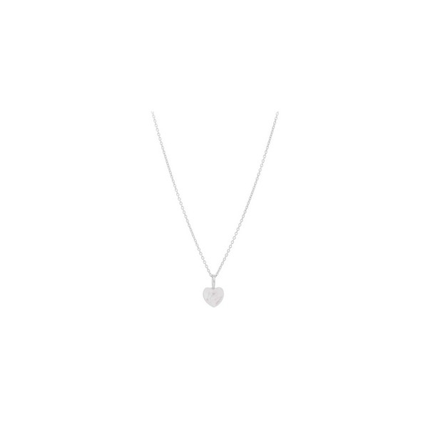 Pernille Corydon - Ocean Heart halskæde i sølv**