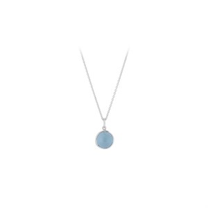 Aura Blue halskæde i sølv af Pernille Corydon | n-644-s
