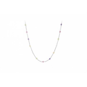 Pernille Corydon - Rainbow halskæde i forgyldt sølv n-854-s