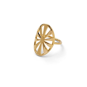 Pernille Corydon Misty Light ring i forgyldt sølv r-614-gp