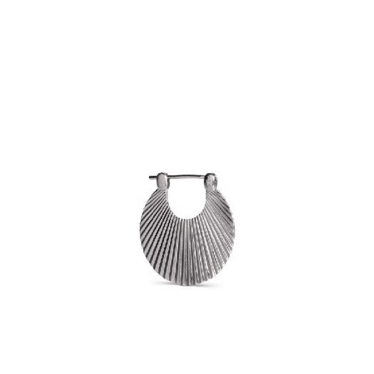 Jane Kønig - Small Shell øreringe i Mat sølv JKES0001-S