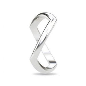 Spinning jewelry sølv ring - CROSSING PATHS