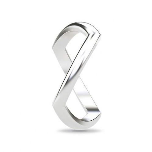 Spinning jewelry - Sølv ring - CROSSING PATHS - 31218