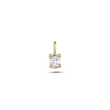 The One Oval diamantvedhæng fra Nuran er et eksklusivt smykke